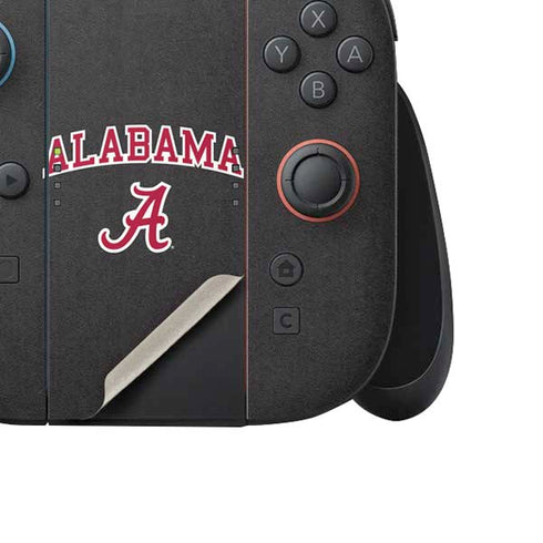 University of Alabama Logo Nintendo Switch 2 (2025) Joy-Con Controller Skin