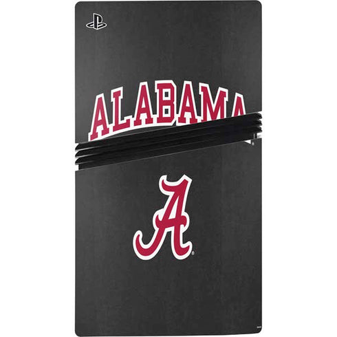 University of Alabama Logo PS5 Pro Console Skin