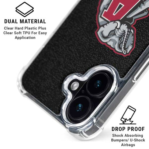 University of Alabama Mascot iPhone 16 Clear Case