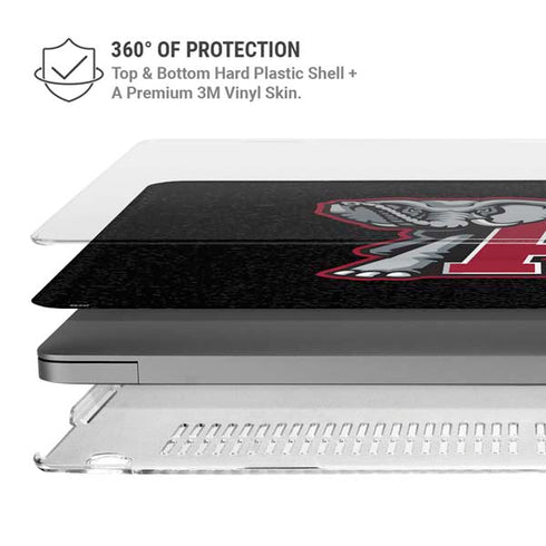 University of Alabama Mascot MacBook Pro 14in (2021-24) Case plus Skin