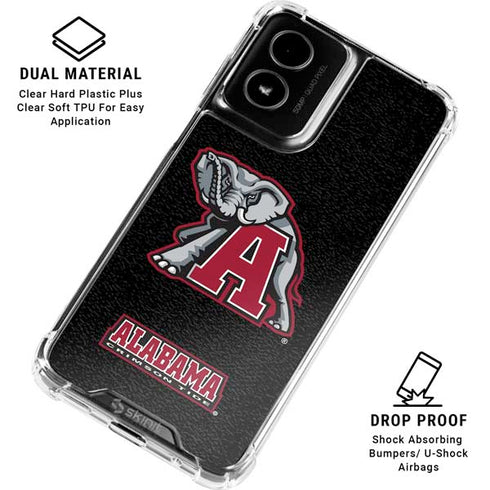 University of Alabama Mascot Moto G Power 5G (2024) Clear Case