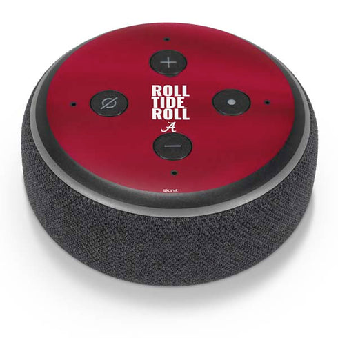 University of Alabama Roll Tide Roll Amazon Echo Dot Skin
