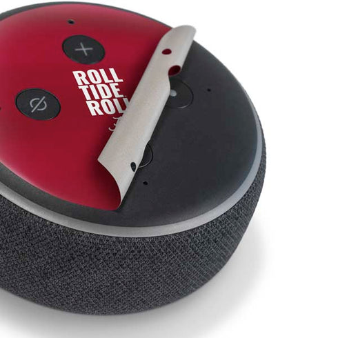 University of Alabama Roll Tide Roll Amazon Echo Dot Skin