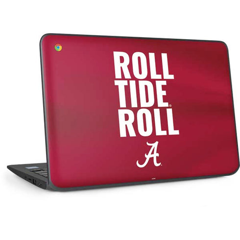 University of Alabama Roll Tide Roll HP Chromebook Skin