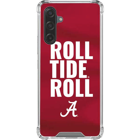 University of Alabama Roll Tide Roll Galaxy A17 Clear Case