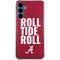 University of Alabama Roll Tide Roll Galaxy A35 5G Clear Case