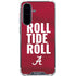 University of Alabama Roll Tide Roll Galaxy A36 5G Clear Case