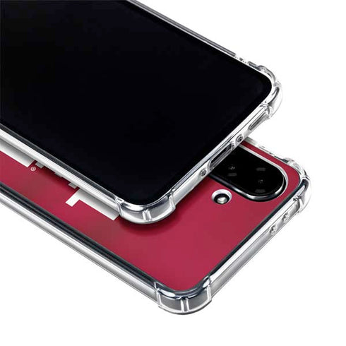 University of Alabama Roll Tide Roll Galaxy A36 5G Clear Case