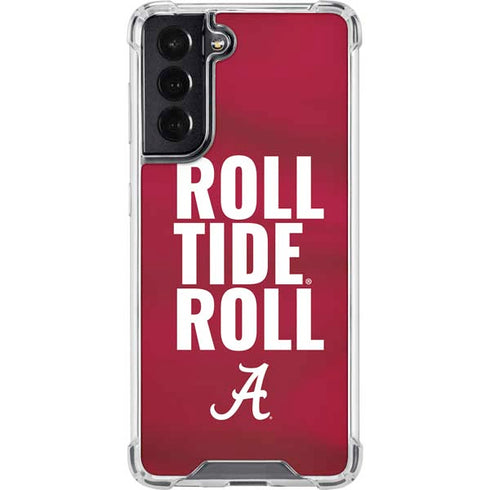 University of Alabama Roll Tide Roll Galaxy S22 Clear Case