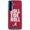 University of Alabama Roll Tide Roll Galaxy S25 FE Clear Case