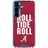 University of Alabama Roll Tide Roll Galaxy S25 Plus Clear Case