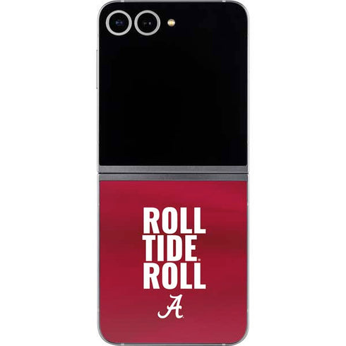 University of Alabama Roll Tide Roll Galaxy Z Flip6 Skin