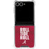 University of Alabama Roll Tide Roll Galaxy Z Flip7 Clear Case