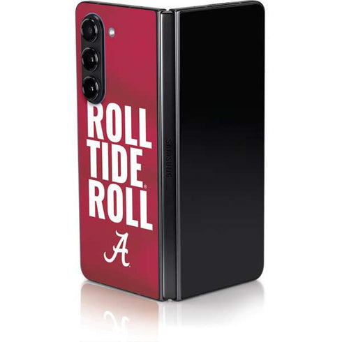 University of Alabama Roll Tide Roll Galaxy Z Fold5 5G Skin