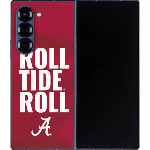 University of Alabama Roll Tide Roll Galaxy Z Fold6 Skin