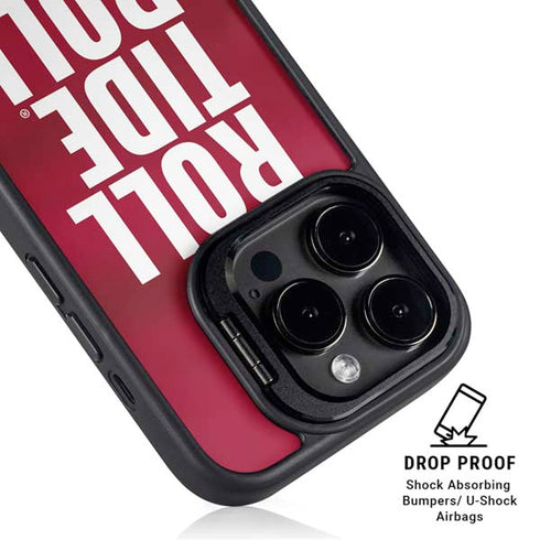 University of Alabama Roll Tide Roll iPhone 14 Pro Max Kickstand Case