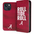 University of Alabama Roll Tide Roll iPhone 15 Folio Case