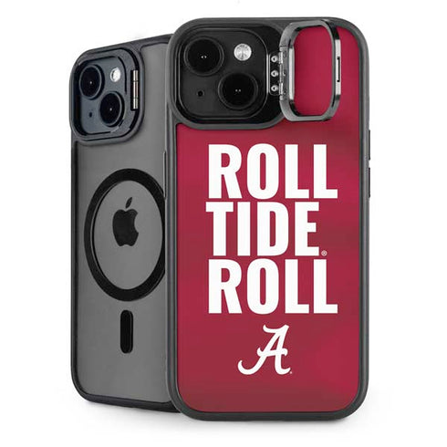 University of Alabama Roll Tide Roll iPhone 15 Plus Kickstand Case