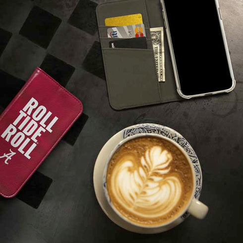 University of Alabama Roll Tide Roll iPhone 15 Pro Folio Case