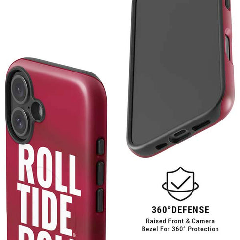 University of Alabama Roll Tide Roll iPhone 16 Magsafe Impact Case