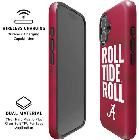 University of Alabama Roll Tide Roll iPhone 16 Magsafe Impact Case