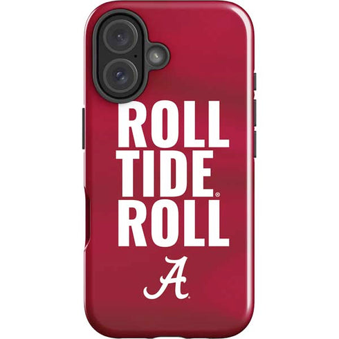 University of Alabama Roll Tide Roll iPhone 16 Plus Impact Case