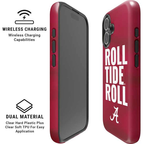 University of Alabama Roll Tide Roll iPhone 16 Plus Magsafe Impact Case