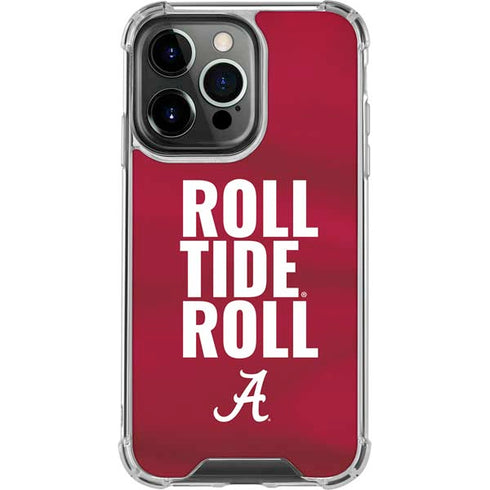 University of Alabama Roll Tide Roll iPhone 16 Pro Clear Case