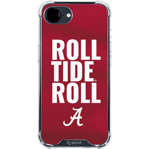 University of Alabama Roll Tide Roll iPhone 16e Clear Case
