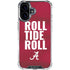 University of Alabama Roll Tide Roll iPhone 17 Clear Case