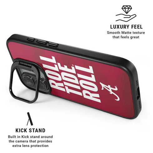 University of Alabama Roll Tide Roll iPhone 17 Kickstand Case