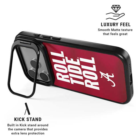 University of Alabama Roll Tide Roll iPhone 17 Pro Kickstand Case