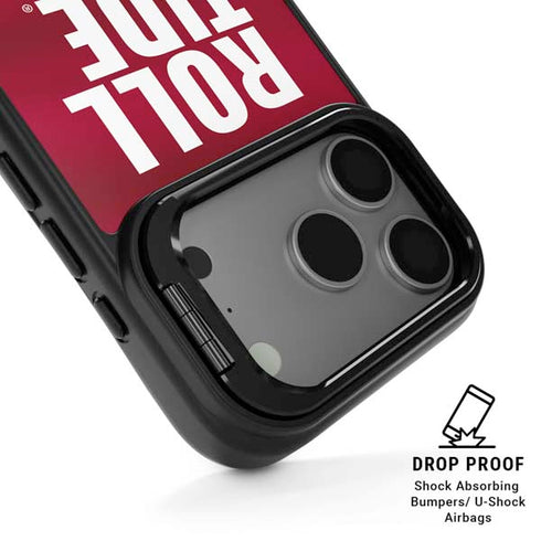 University of Alabama Roll Tide Roll iPhone 17 Pro Kickstand Case