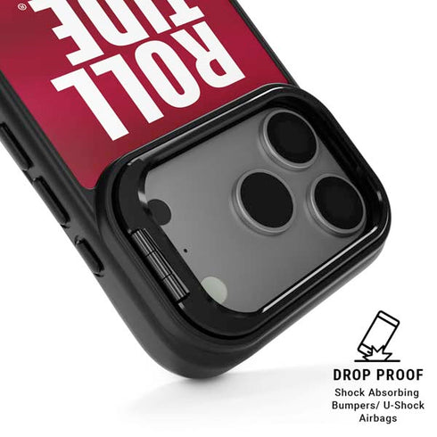 University of Alabama Roll Tide Roll iPhone 17 Pro Max Kickstand Case