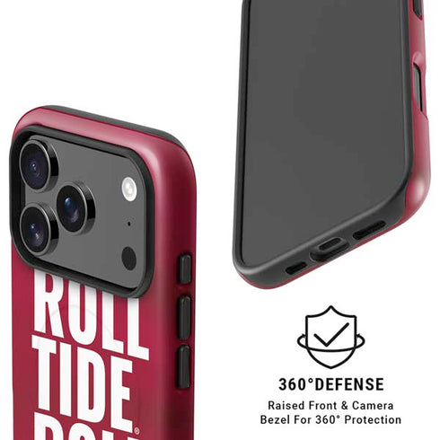 University of Alabama Roll Tide Roll iPhone 17 Pro Max Magsafe Impact Case