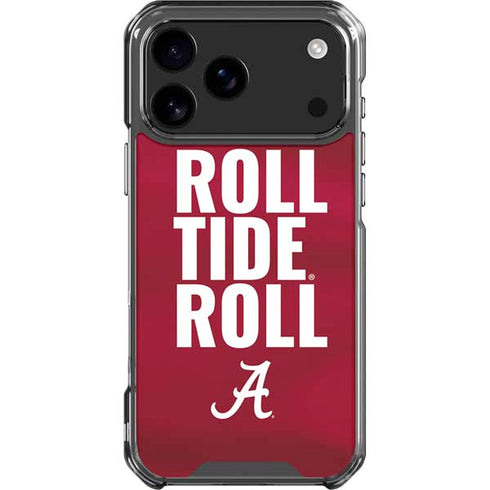 University of Alabama Roll Tide Roll iPhone 18 Pro Max Clear Case