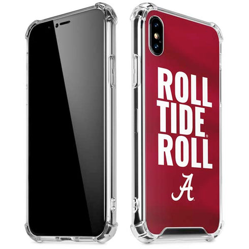 University of Alabama Roll Tide Roll iPhone X/XS Clear Case