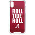 University of Alabama Roll Tide Roll iPhone XS Clear Case