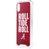 University of Alabama Roll Tide Roll iPhone XS Clear Case