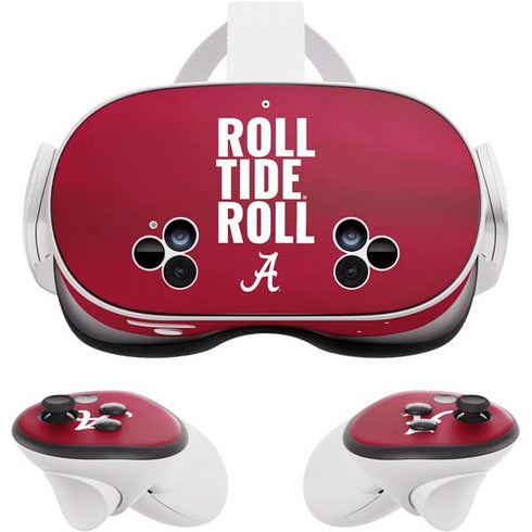University of Alabama Roll Tide Roll Meta Quest 3S Skin