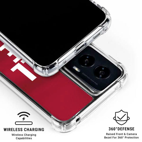 University of Alabama Roll Tide Roll Moto G Power 5G (2024) Clear Case