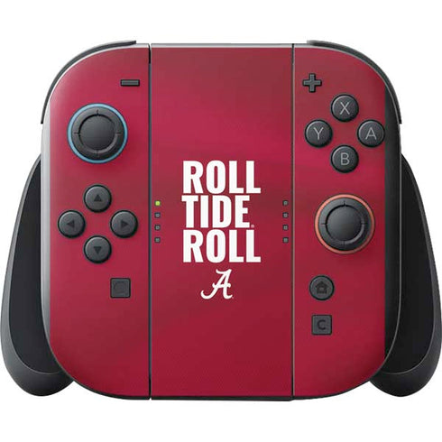 University of Alabama Roll Tide Roll Nintendo Switch 2 (2025) with Joy-Con Skin