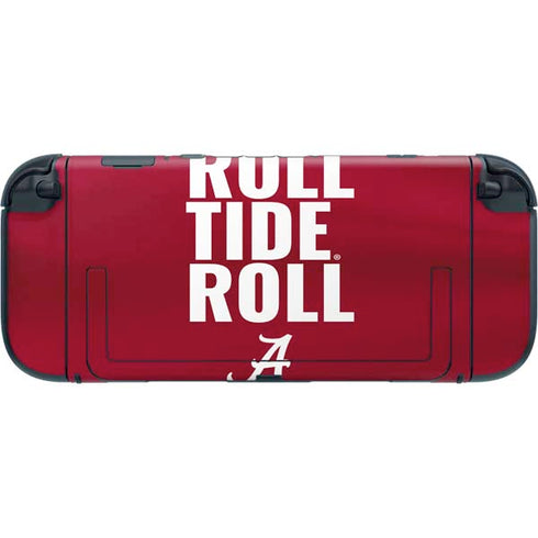 University of Alabama Roll Tide Roll Nintendo Switch 2 (2025) with Joy-Con Skin