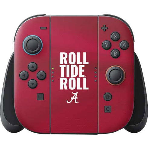 University of Alabama Roll Tide Roll Nintendo Switch 2 (2025) Joy-Con Controller Skin