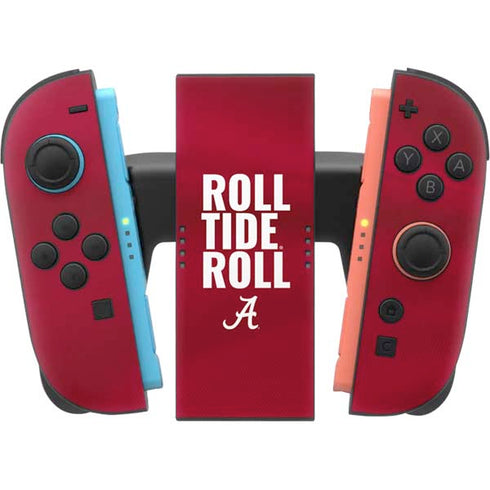 University of Alabama Roll Tide Roll Nintendo Switch 2 (2025) Joy-Con Controller Skin