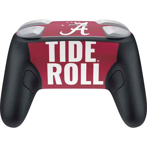 University of Alabama Roll Tide Roll Nintendo Switch 2 (2025) Pro Controller Skin