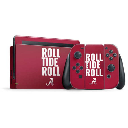 University of Alabama Roll Tide Roll Nintendo Skins