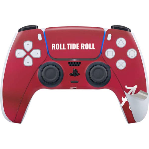 University of Alabama Roll Tide Roll PS5 Pro Disk Bundle Skin