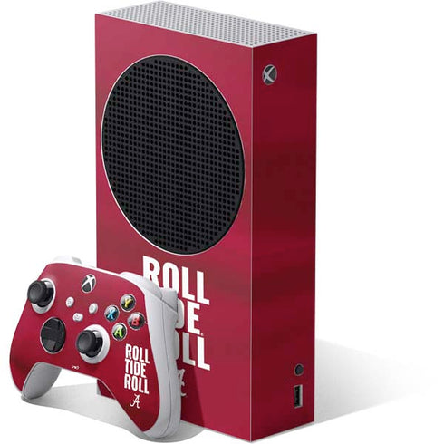 University of Alabama Roll Tide Roll Xbox Series S Skins
