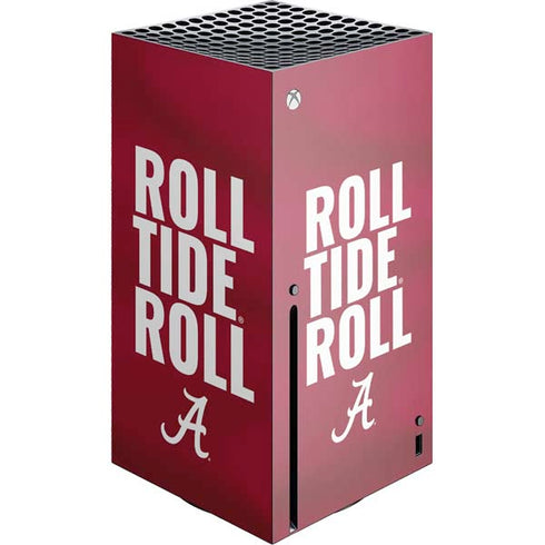 University of Alabama Roll Tide Roll Xbox Series X Skins